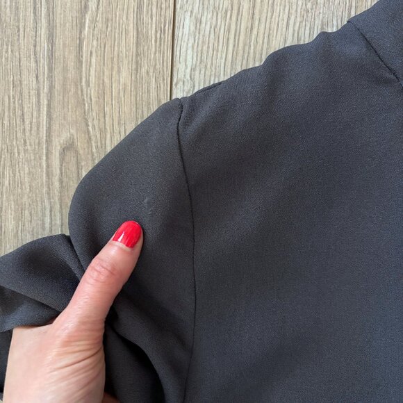 Anthropologie Bishop + Young Sasha Choker Mini Shift Dress Size XS LBD 90s - Picture 11 of 12